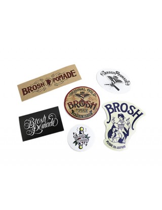 Brosh 6 stickers pack